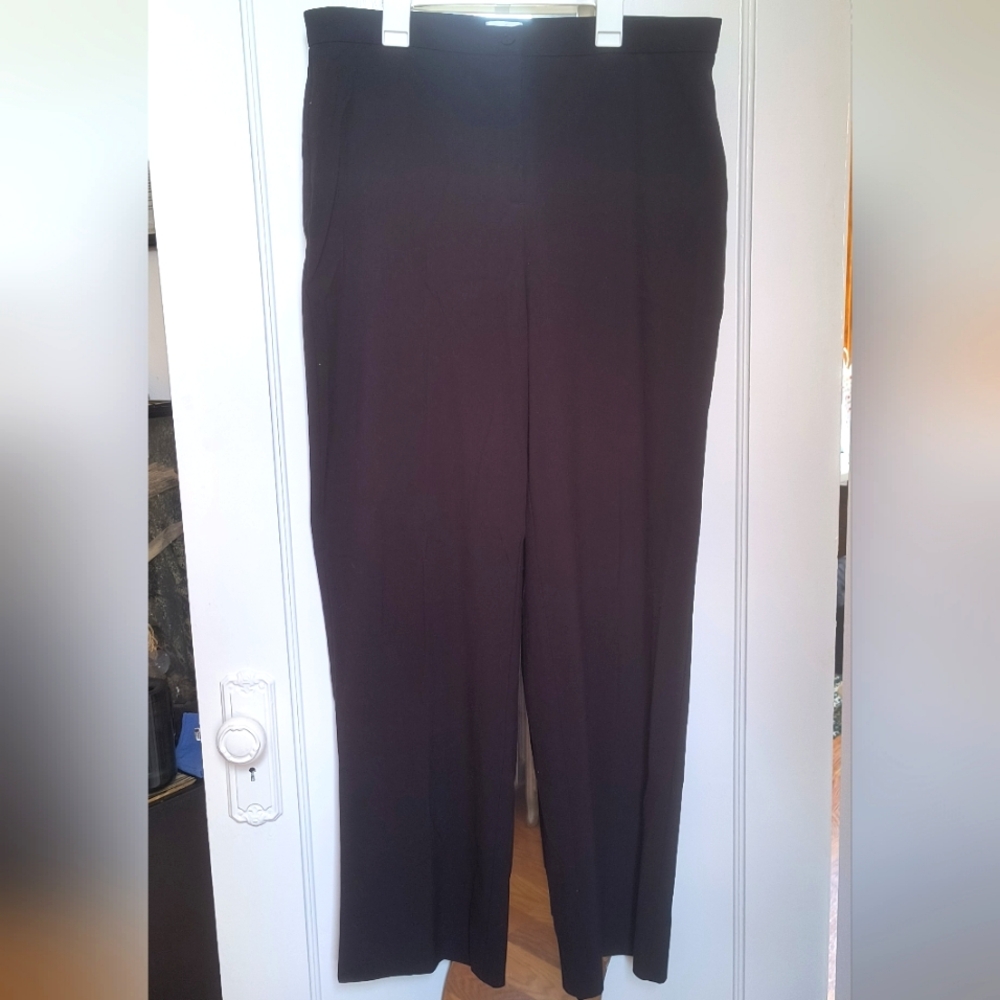 Jaclyn Smith Classic Black Women's Slacks